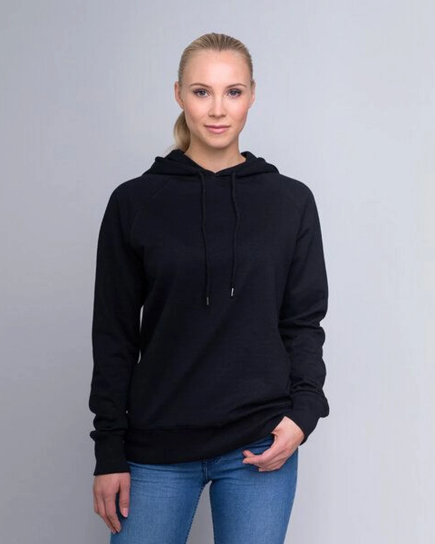 Pure Waste - Unisex Raglan Hoodie – Ansicht 2