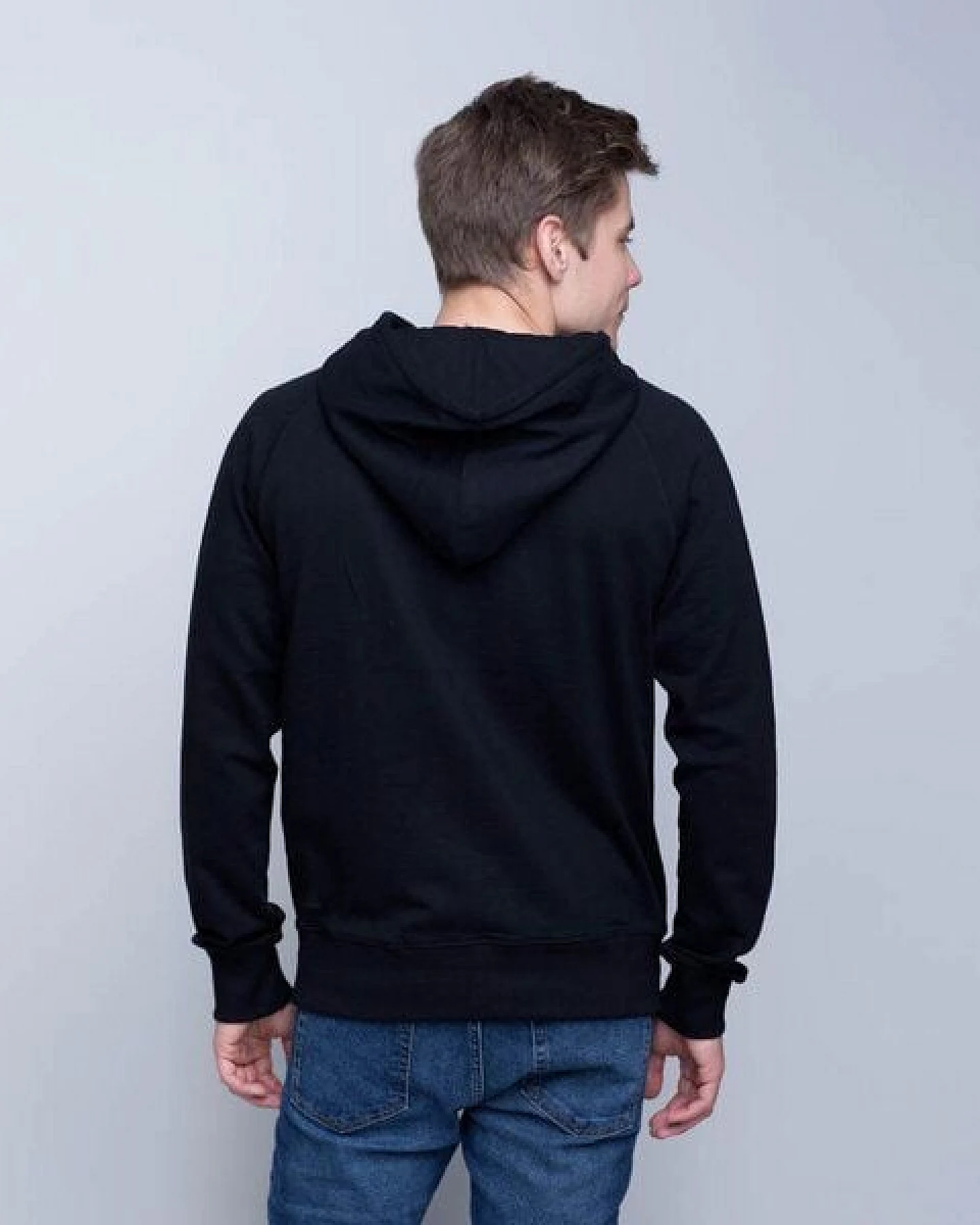 Pure Waste - Unisex Raglan Hoodie – Ansicht 4