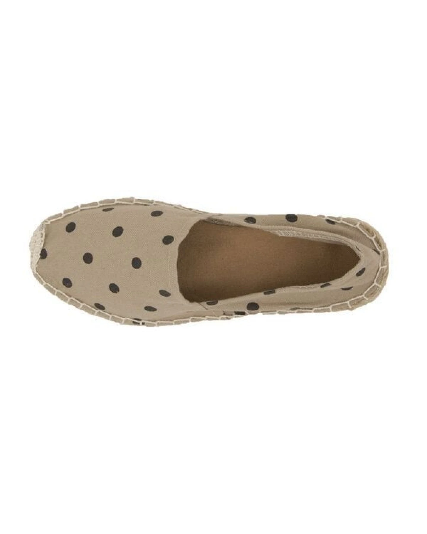 Japanwelt Espadrilles Classic Espadrilles Polka Dots Canvas Unix Gepunktete Sommer Slipper – Ansicht 3
