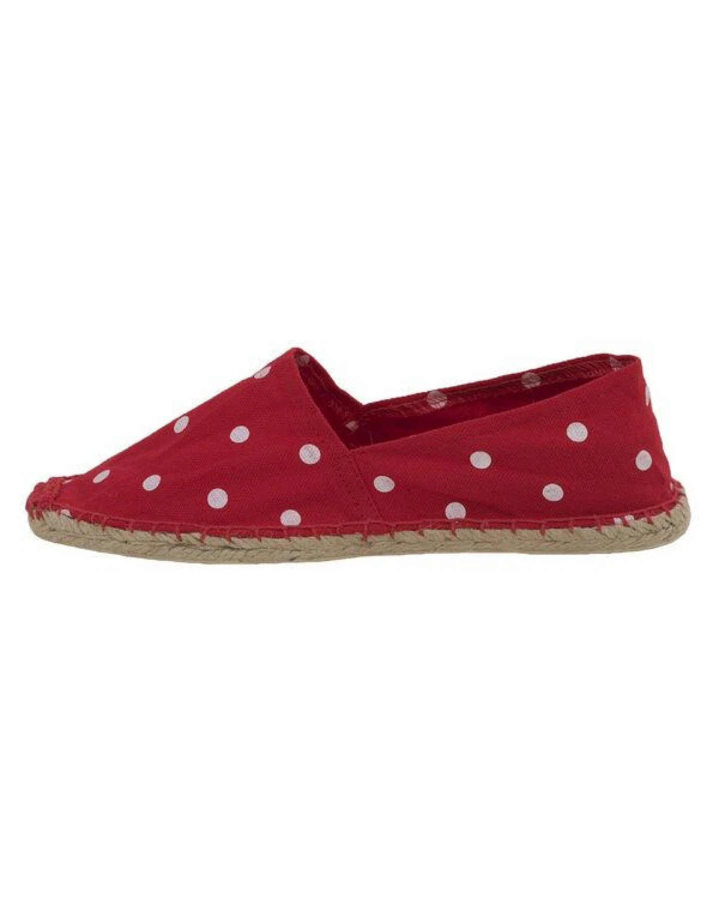 Japanwelt Espadrilles Classic Espadrilles Polka Dots Canvas Unix Gepunktete Sommer Slipper – Ansicht 2