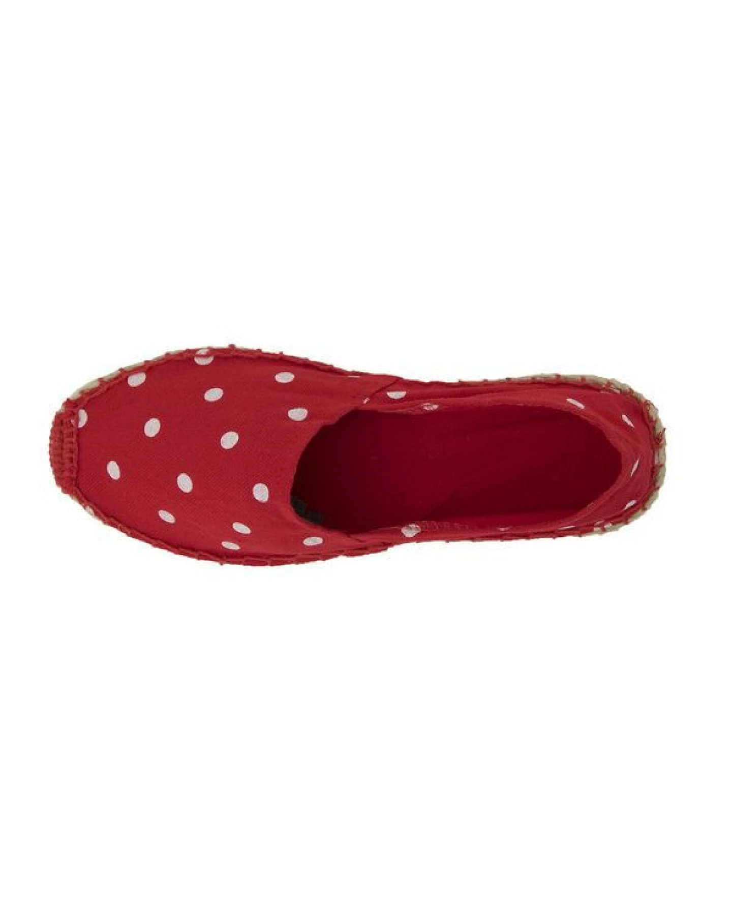 Japanwelt Espadrilles Classic Espadrilles Polka Dots Canvas Unix Gepunktete Sommer Slipper – Ansicht 3