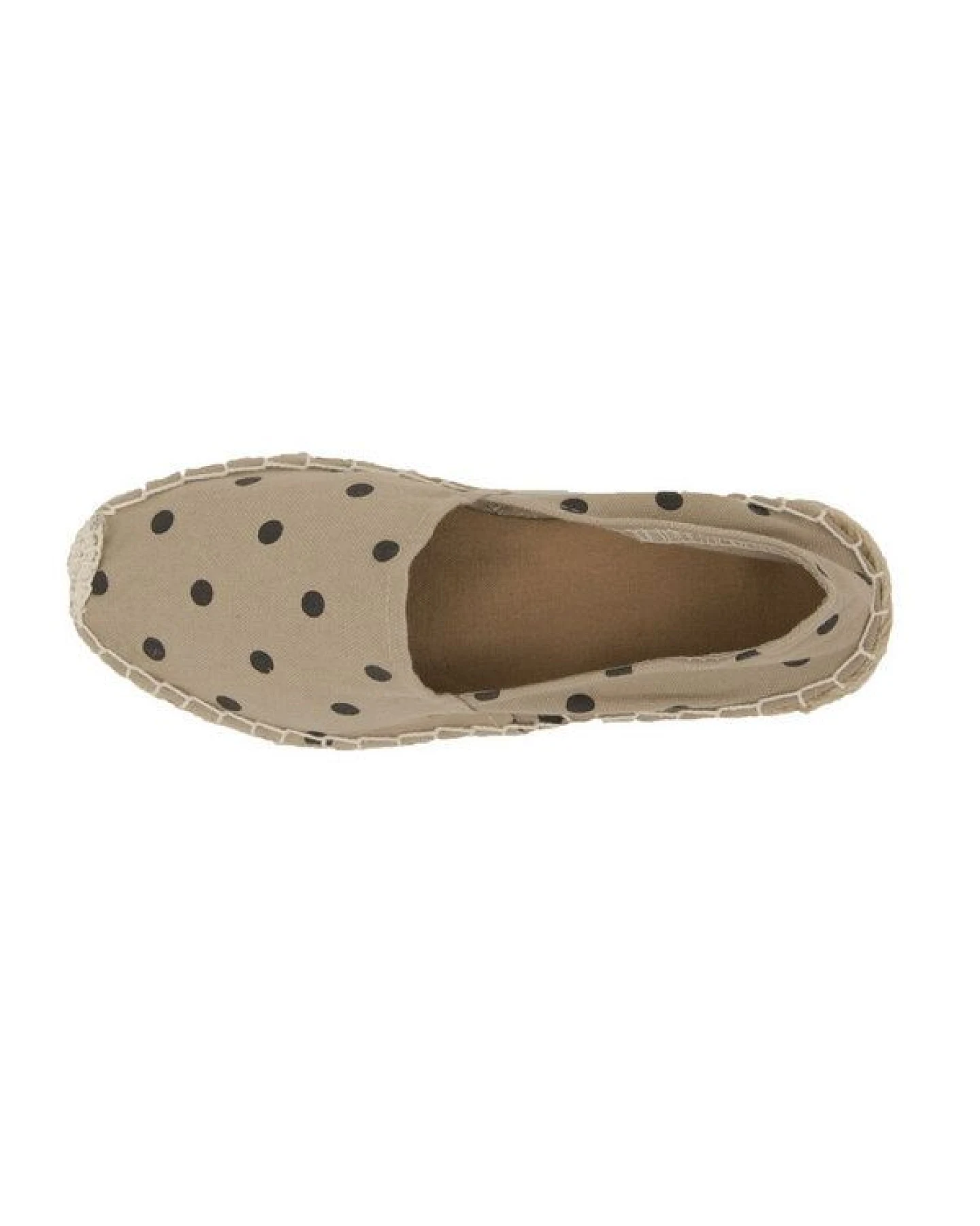 Japanwelt Espadrilles Classic Espadrilles Polka Dots Canvas Unix Gepunktete Sommer Slipper – Ansicht 3