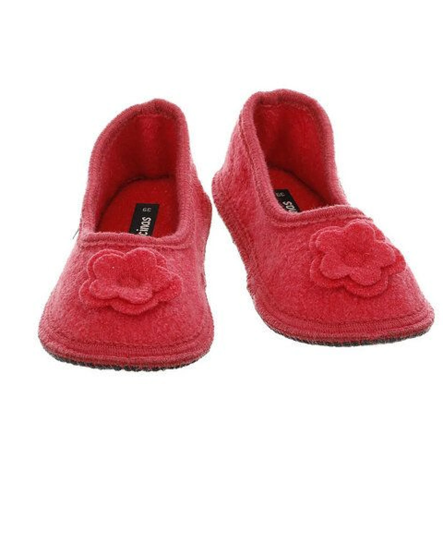 Bacinas Warme Ballerina Hausschuhe Damen Schurwolle Wollwalk Filzsohle – Ansicht 3