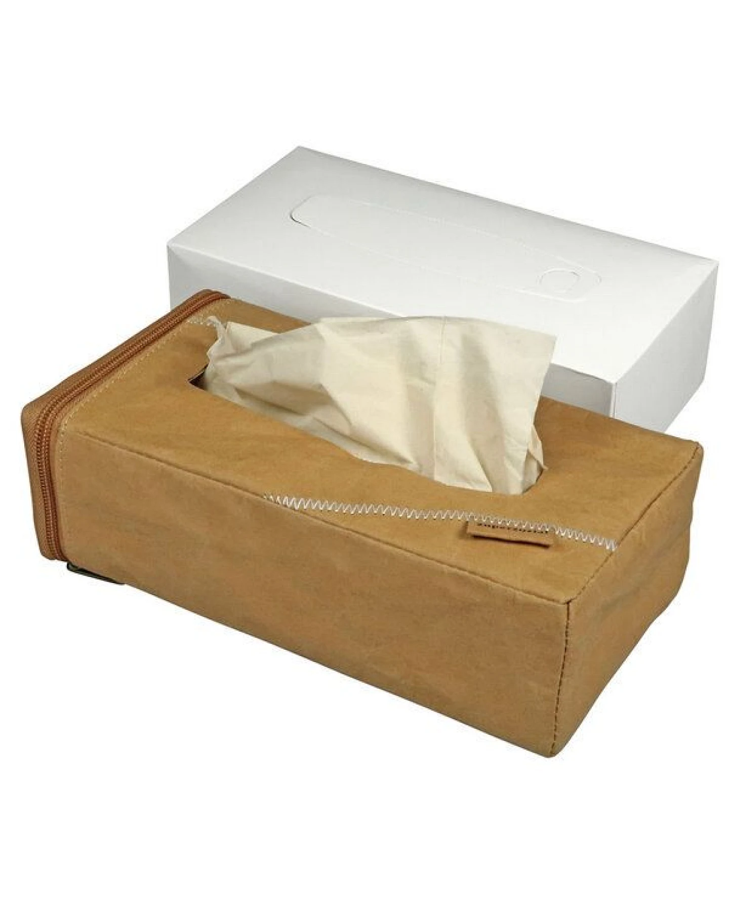 Zuperzozial Kosmetiktücherbox aus Papier, inkl. 80 Tücher – Ansicht 3