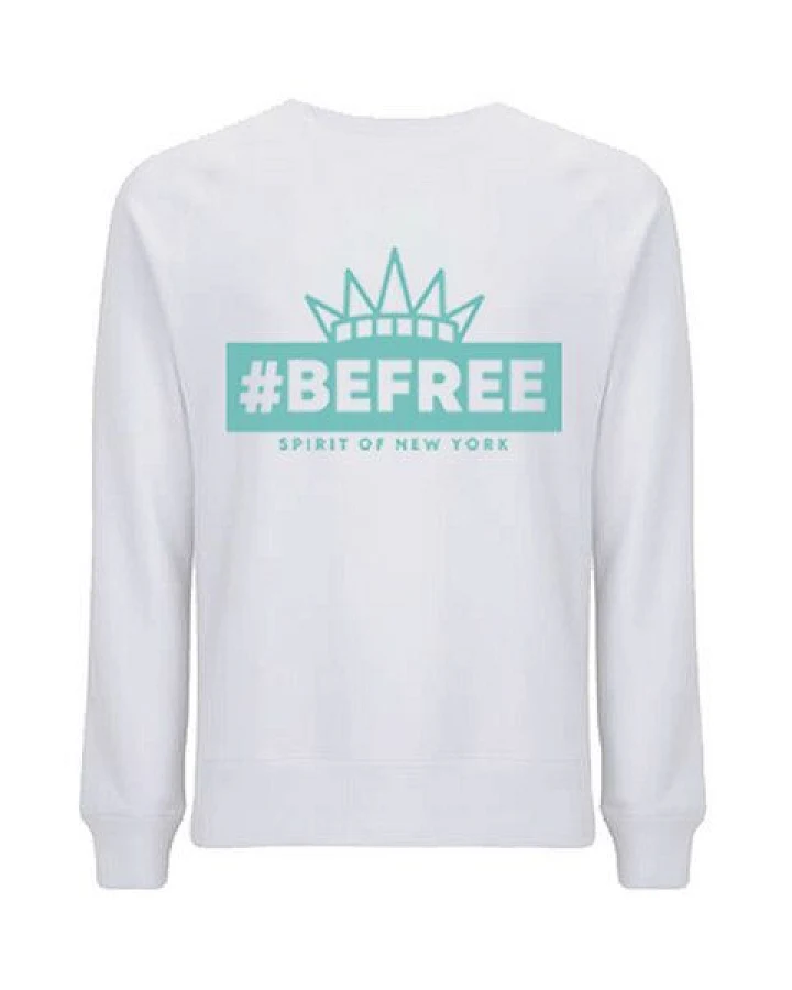 be free shoes be free – Unisex Sweatshirt “Spirit of New York”