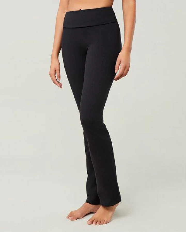 Mandala Yogahose - Classic Rolldown - aus Bio - Baumwolle