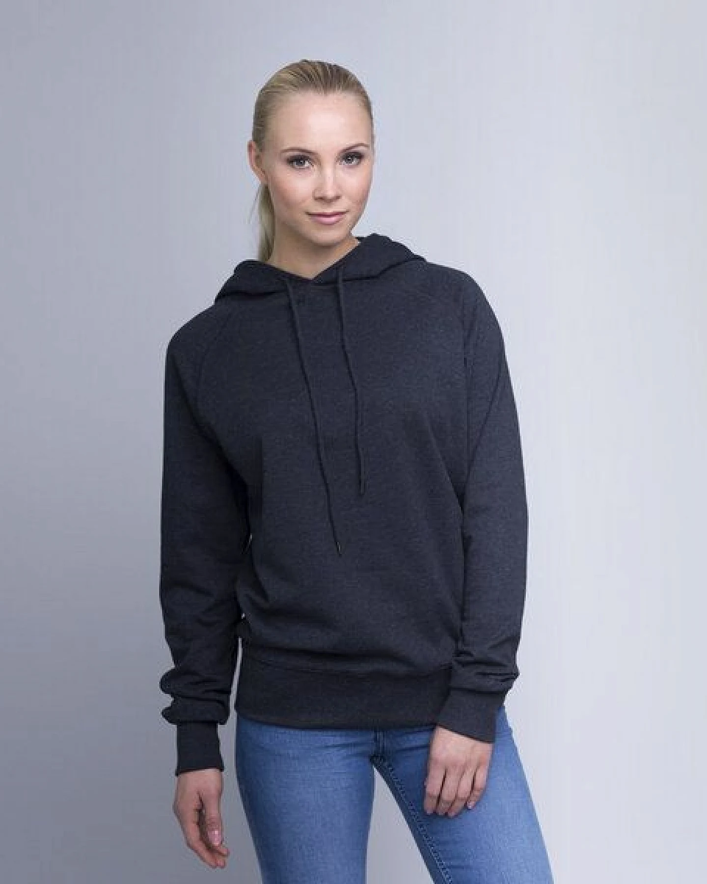 Pure Waste - Unisex Raglan Hoodie – Ansicht 2