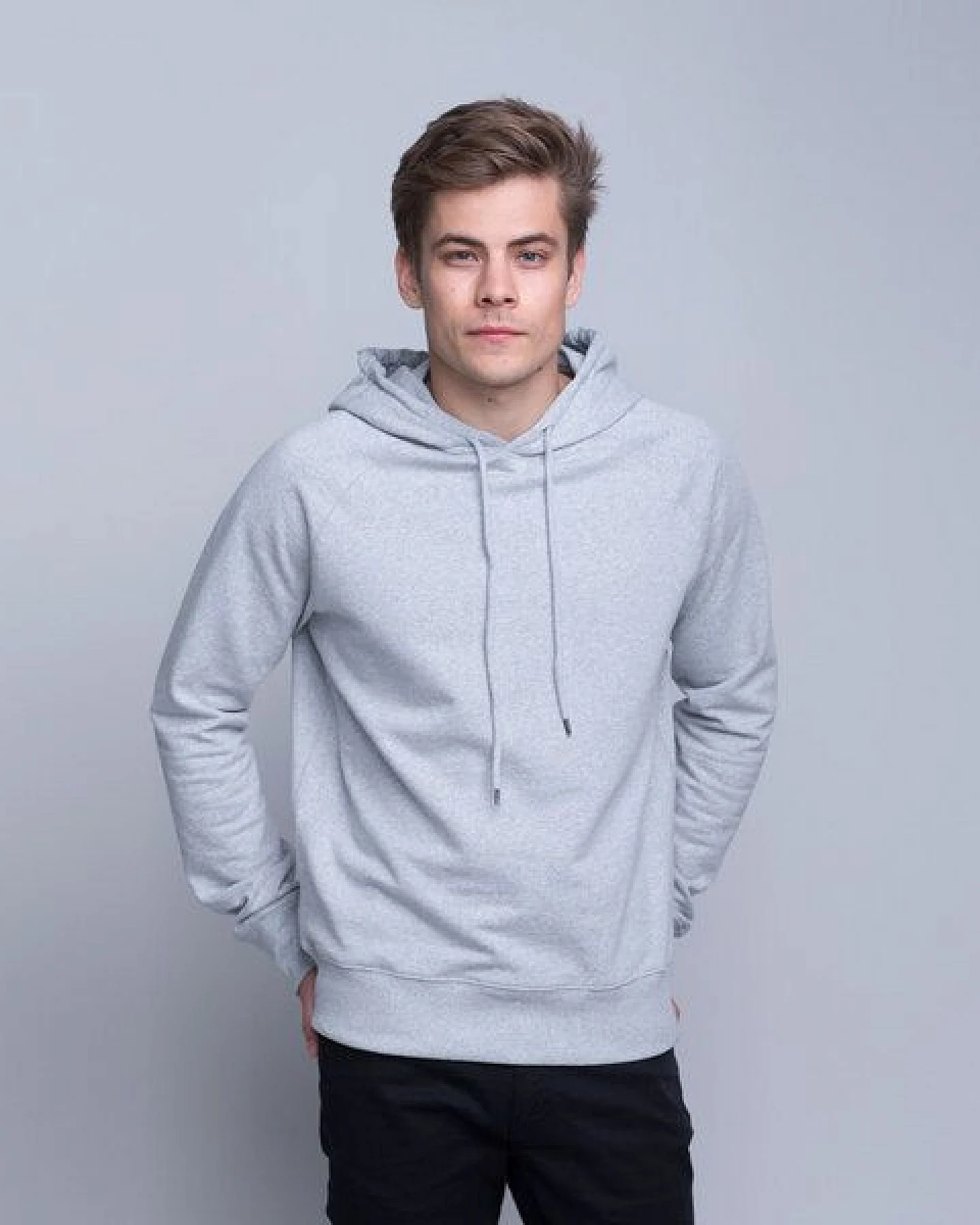 Pure Waste - Unisex Raglan Hoodie – Ansicht 4