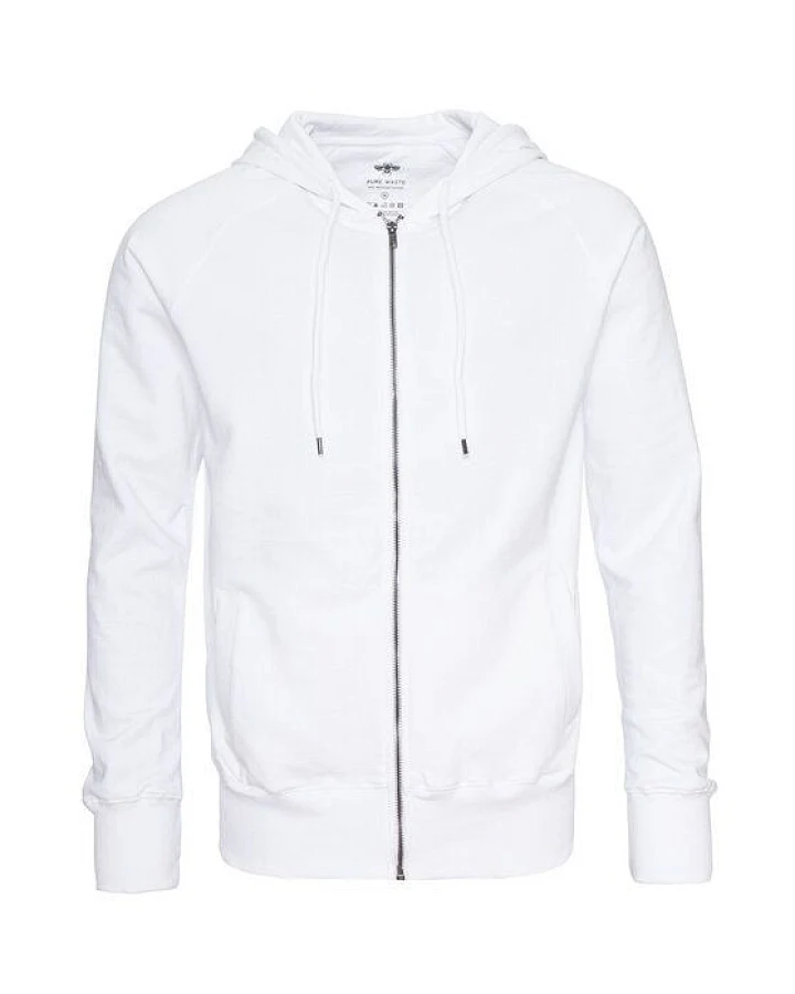 Pure Waste - Unisex Raglan Zip Hoodie