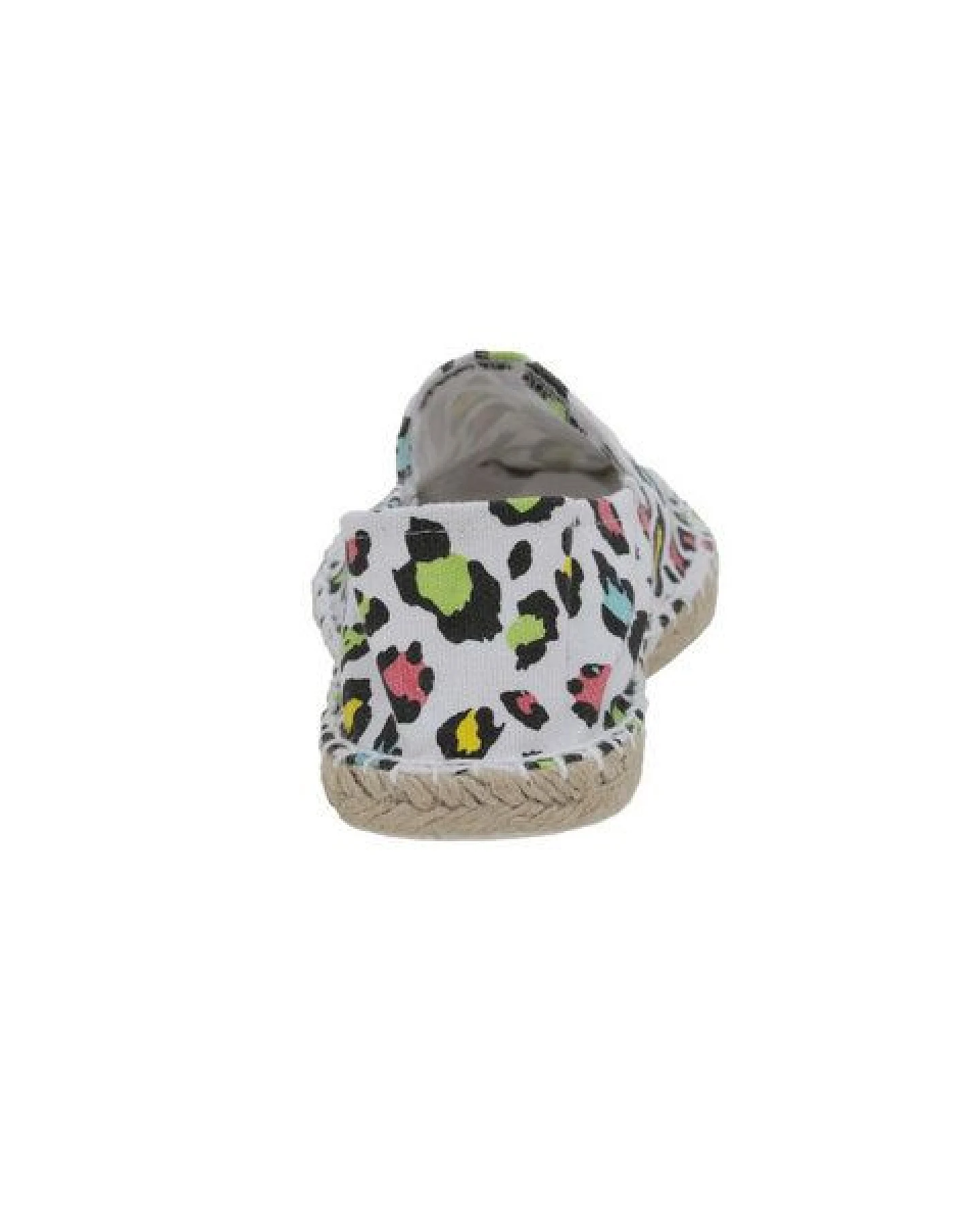 Japanwelt Espadrilles Espadrilles Canvas Unisex Sommerlatschen Leinen Leopard bunt – Ansicht 3
