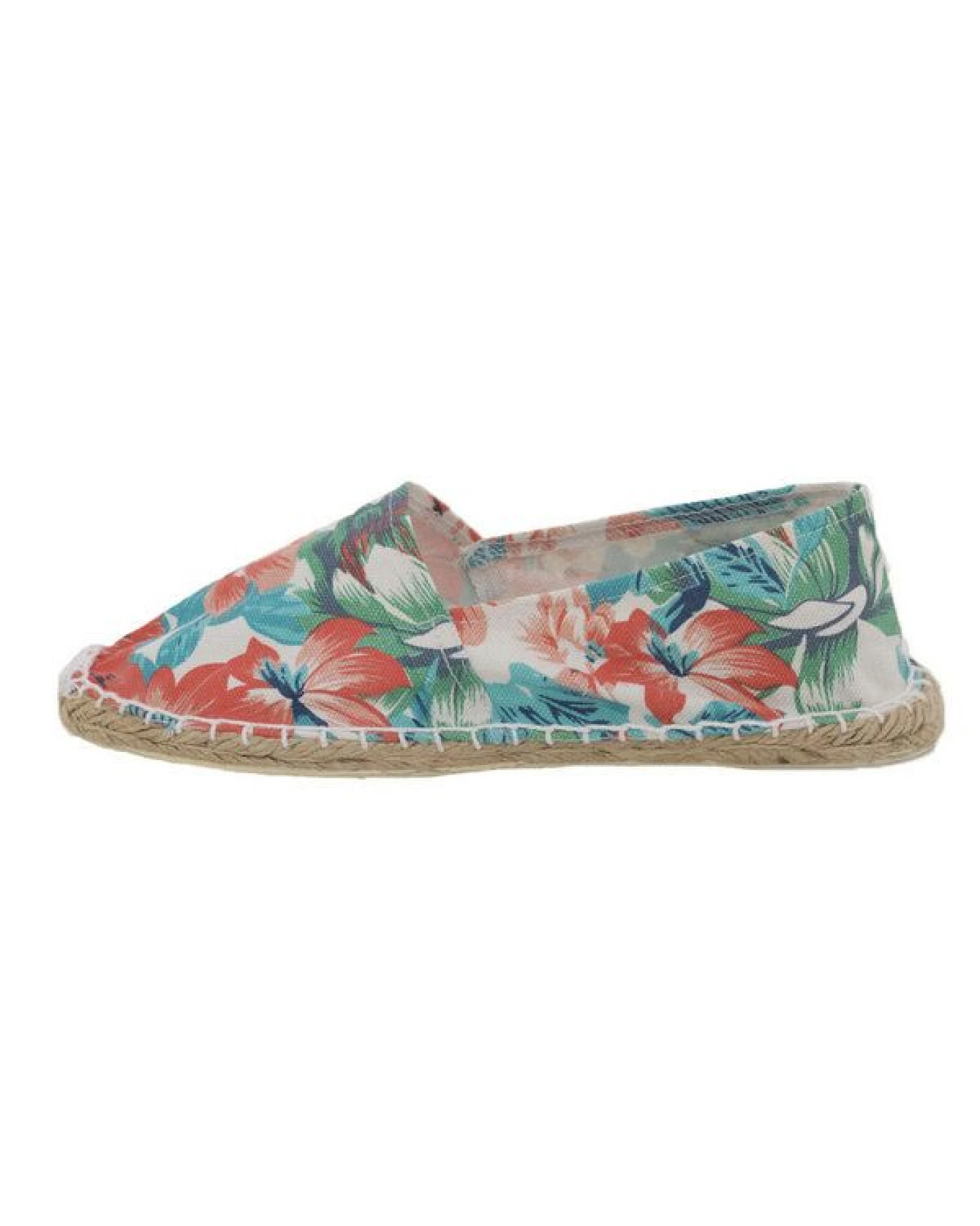 Japanwelt Espadrilles Espadrilles Canvas Unisex Sommerlatschen Leinen Hawaii blau – Ansicht 3