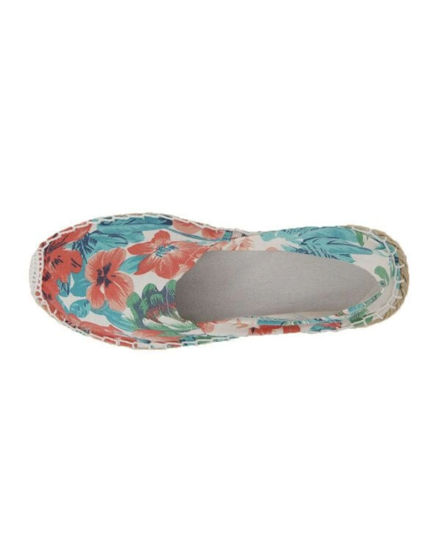Japanwelt Espadrilles Espadrilles Canvas Unisex Sommerlatschen Leinen Hawaii blau – Ansicht 4