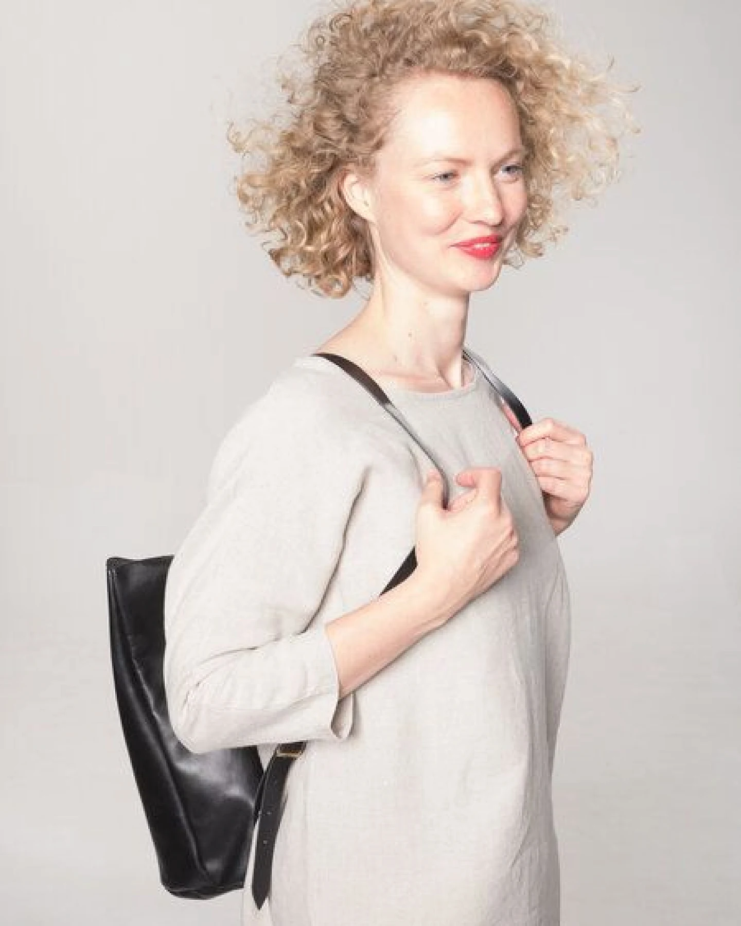 monday market Lederrucksack Susi – Ansicht 3