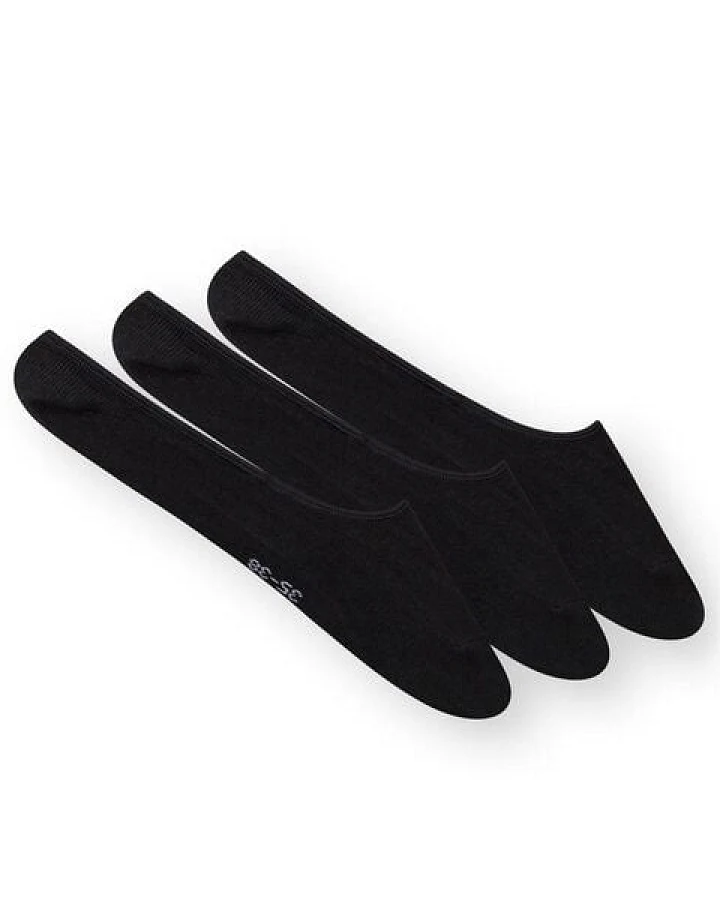 ThokkThokk Söckchen 3er-Pack, schwarz