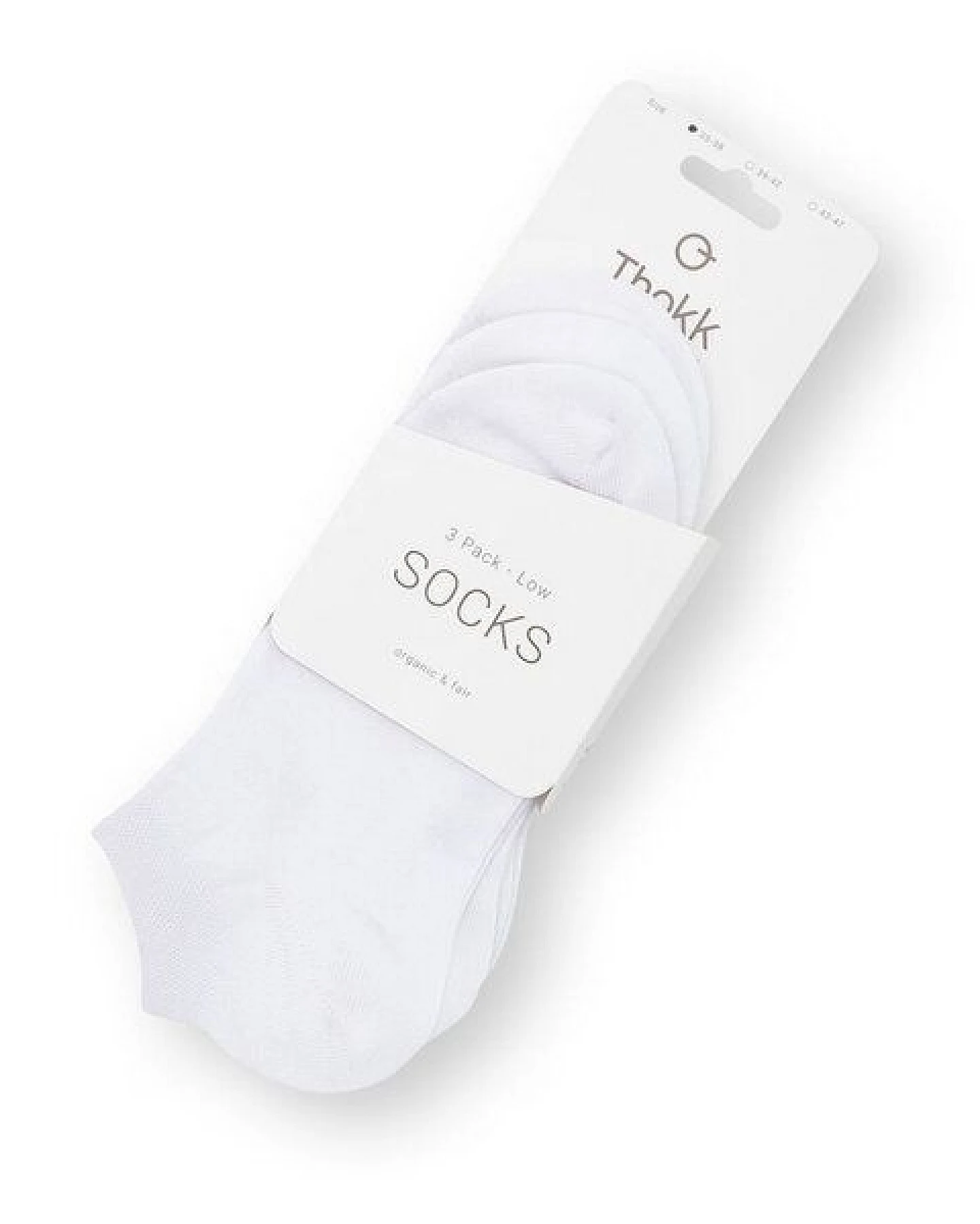 ThokkThokk Sneaker Socken 3er-Pack aus Biobaumwoll-Mix – Ansicht 2