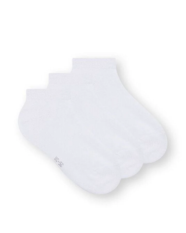 ThokkThokk Sneaker Socken 3er-Pack aus Biobaumwoll-Mix