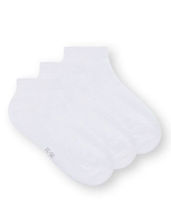 ThokkThokk Sneaker Socken 3er-Pack aus Biobaumwoll-Mix