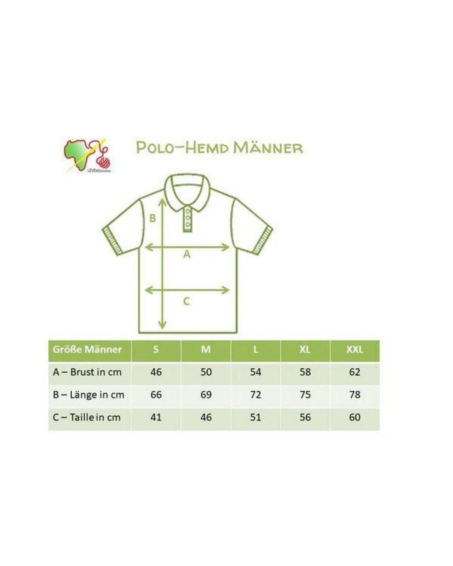 Levensgaarn Polo-Hemd Männer – Ansicht 4
