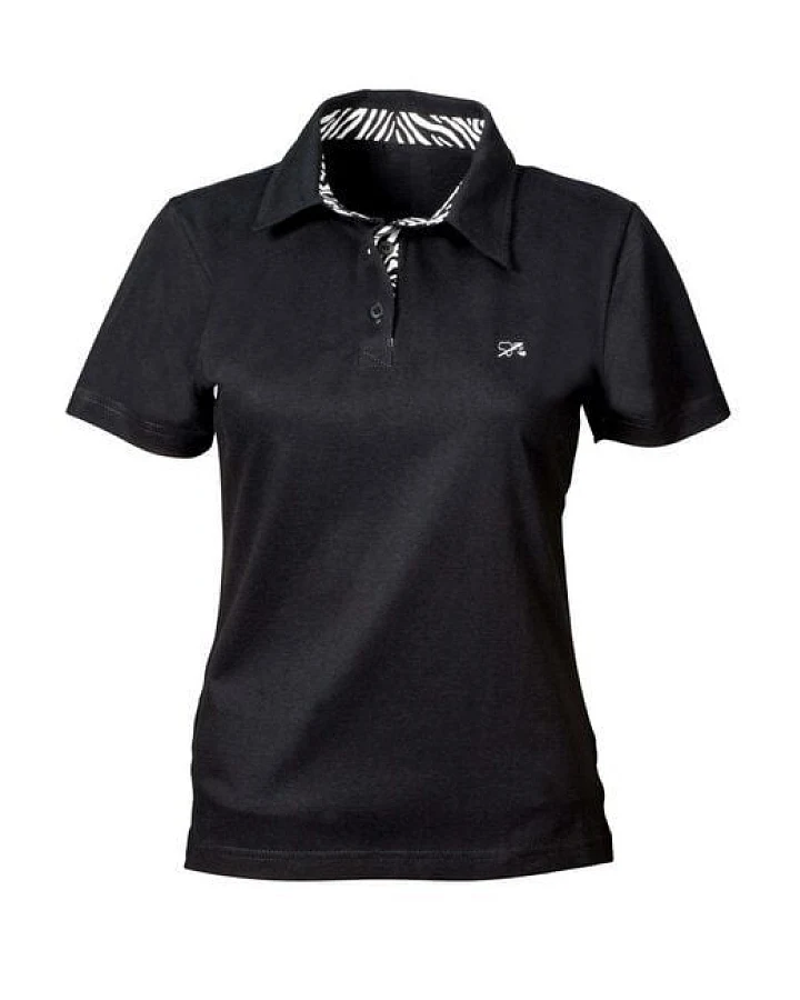 Levensgaarn Polo-Shirt mit Print Damen