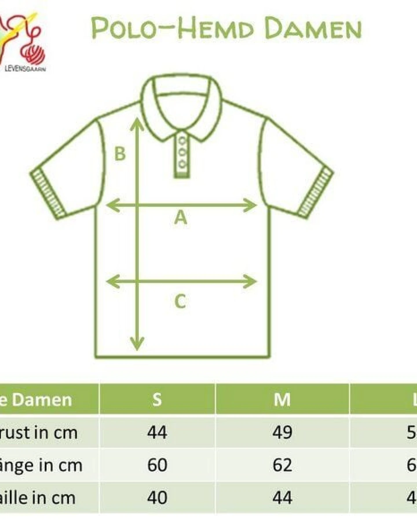 Levensgaarn Polo-Shirt mit Print Damen – Ansicht 3