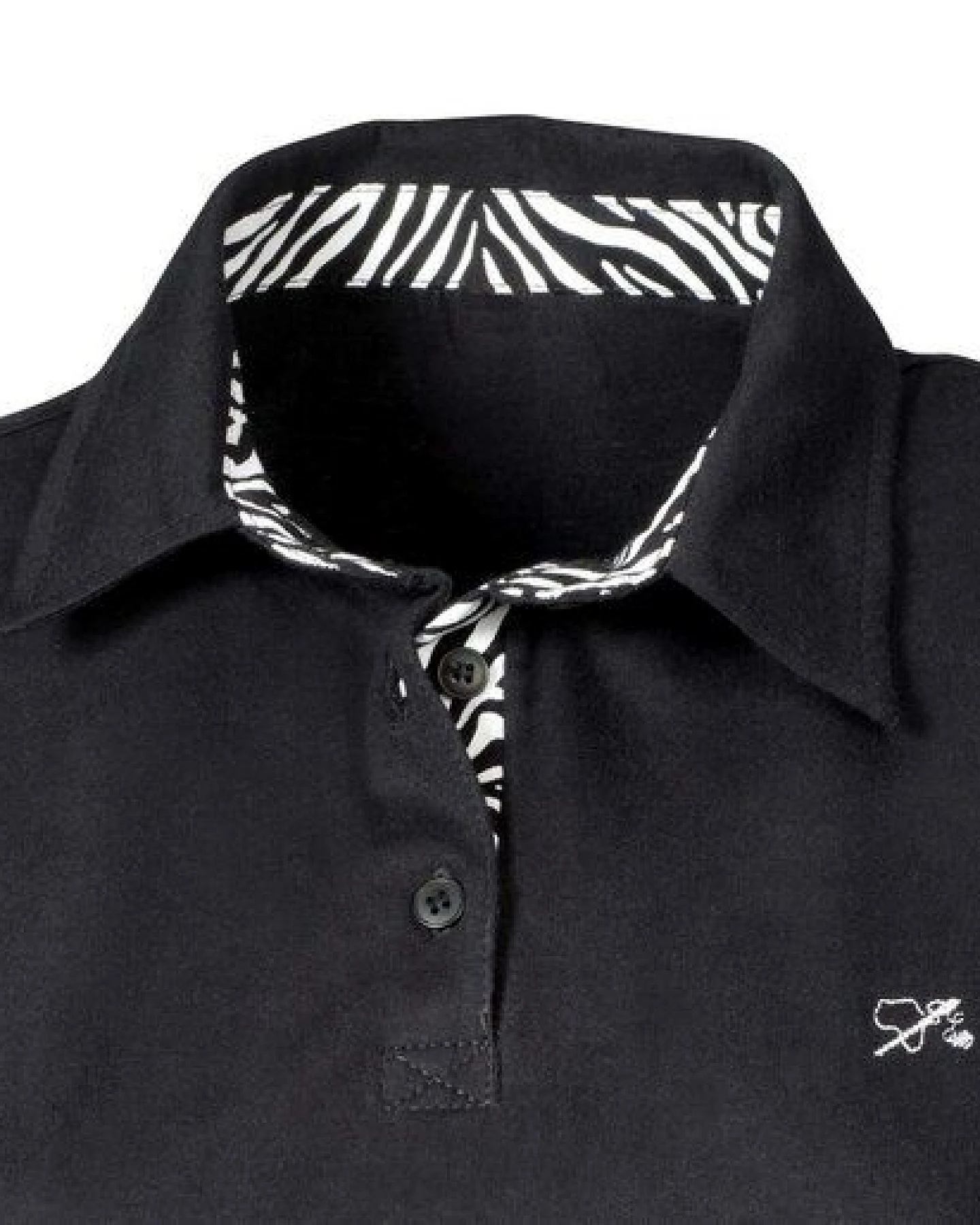 Levensgaarn Polo-Shirt mit Print Damen – Ansicht 2