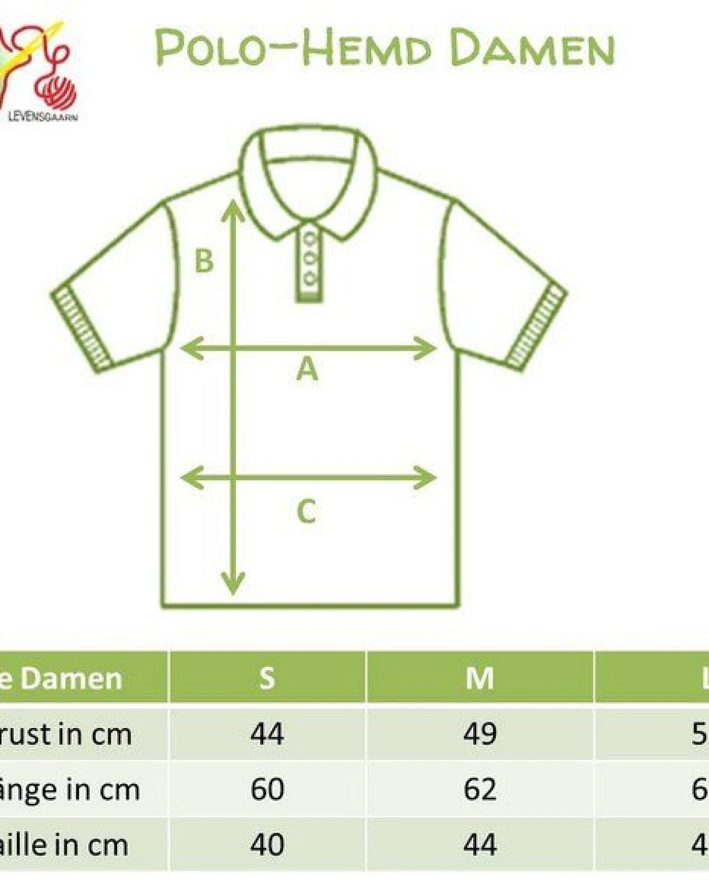 Levensgaarn Polo-Shirt mit Print Damen – Ansicht 3