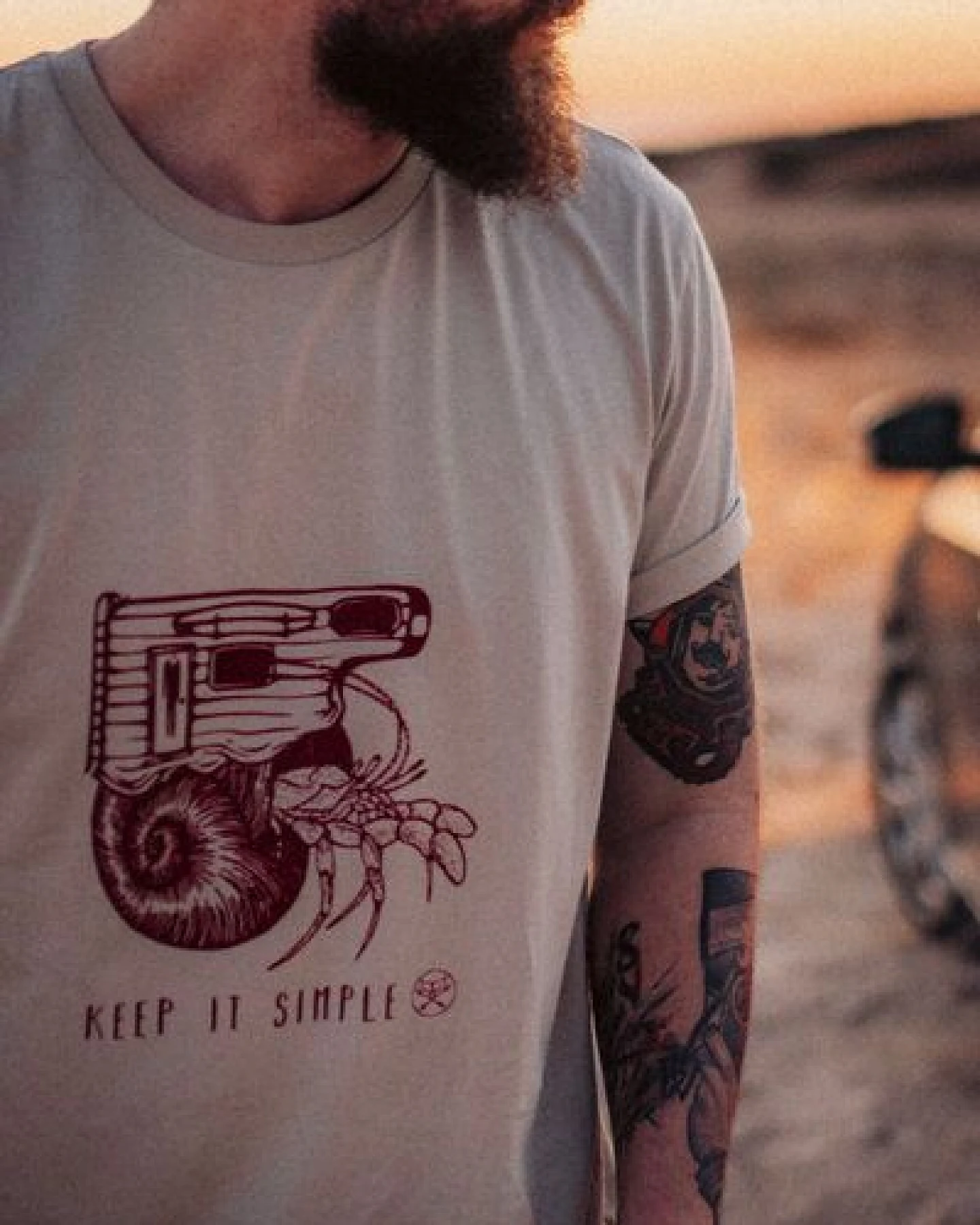 Zeachild Keep It Simple Shirt Unisex – Ansicht 2