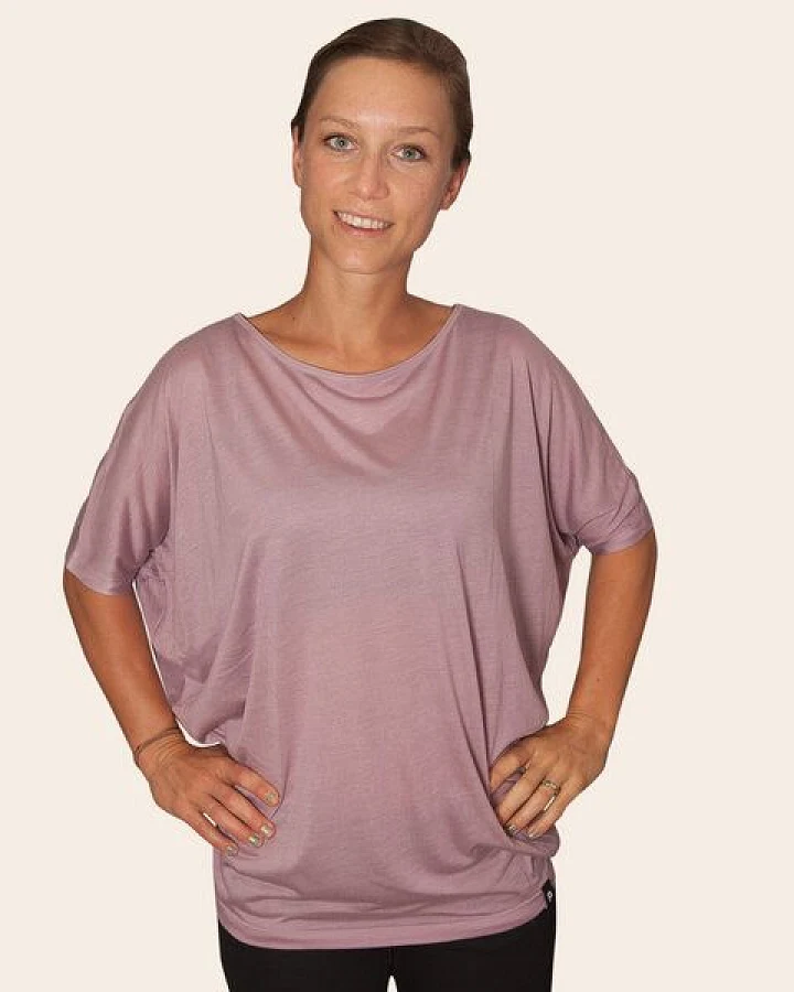 päfjes Basic - Fair gehandeltes, kurzarm Frauen Flow T-Shirt aus Modal