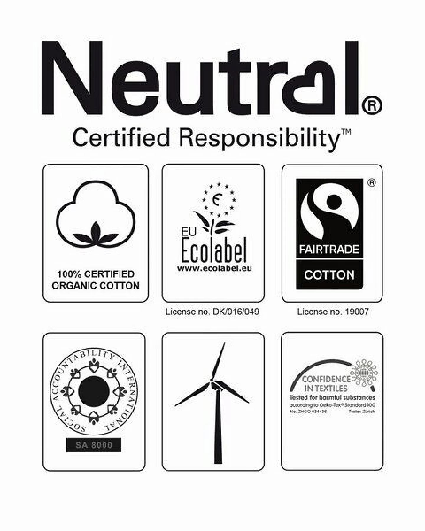 Neutral® Workwear T-Shirt Herren / Damen Unisex Neutral Bio Baumwolle rPET – Ansicht 4