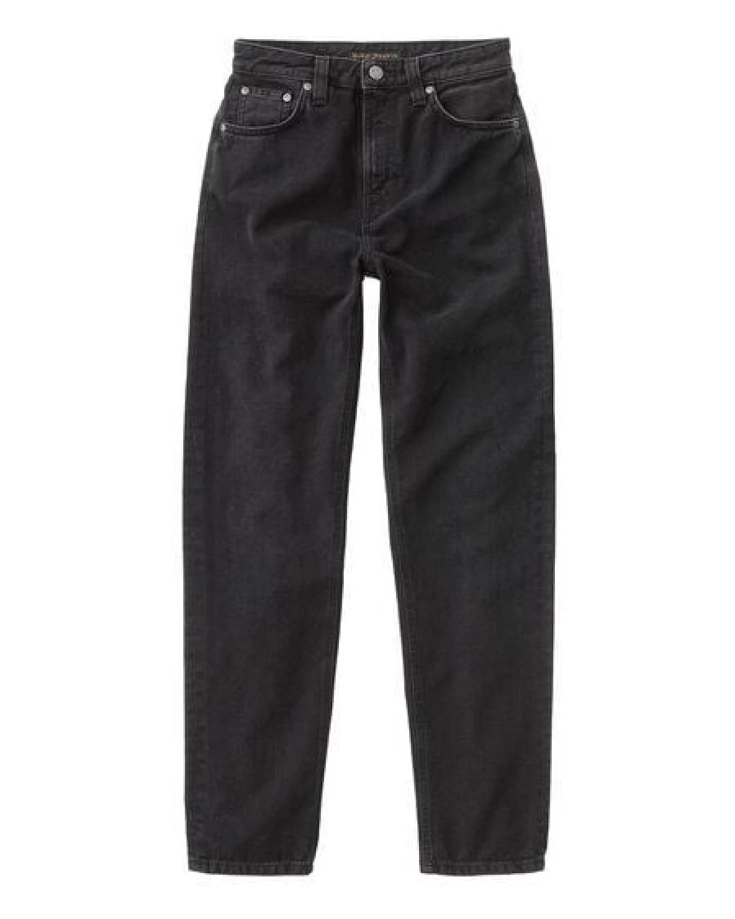 Nudie Jeans Breezy Britt Black Worn – Ansicht 4