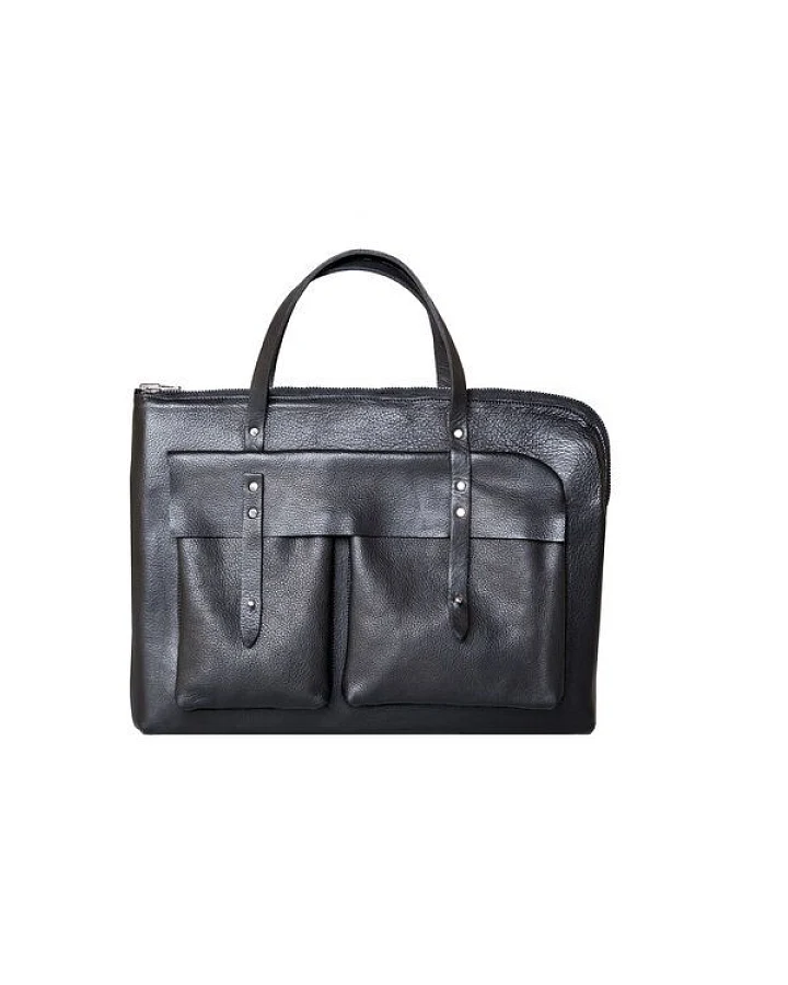 deepmello Business Bag aus Rhabarberleder
