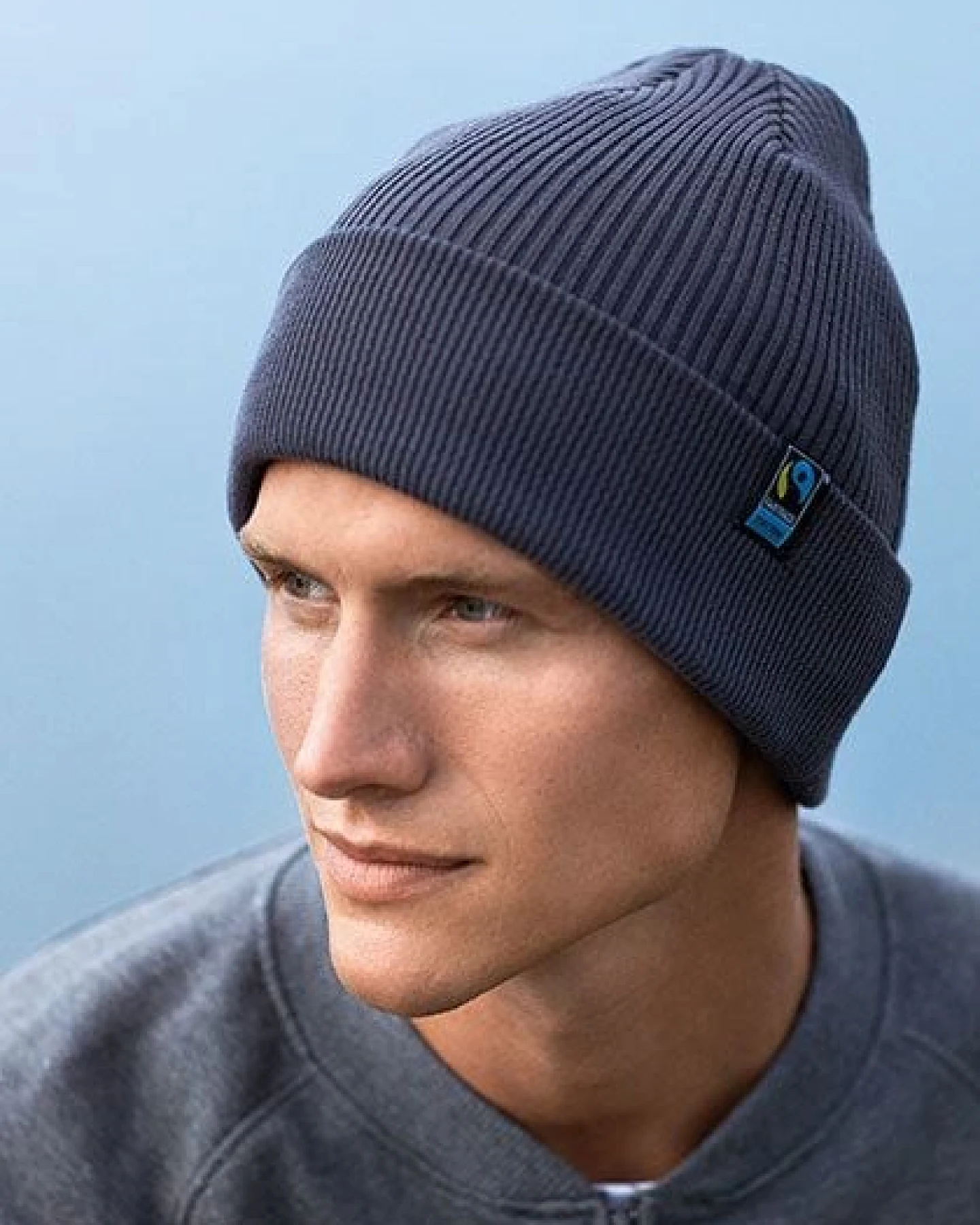 Neutral® Damen / Herren Mütze Mixed Knit Beanie Winter – Ansicht 2