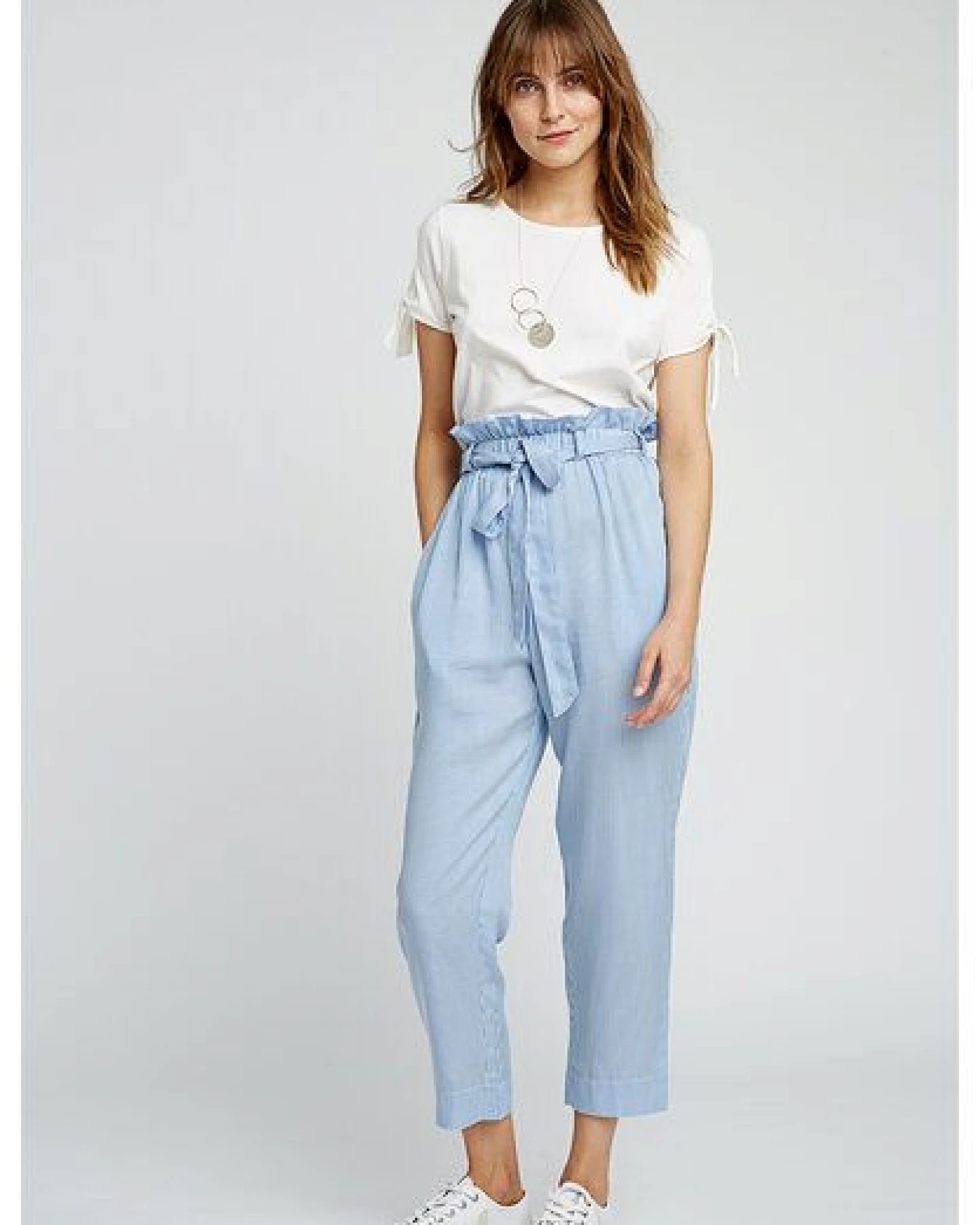 People Tree Suki Stripe Trousers – Ansicht 3