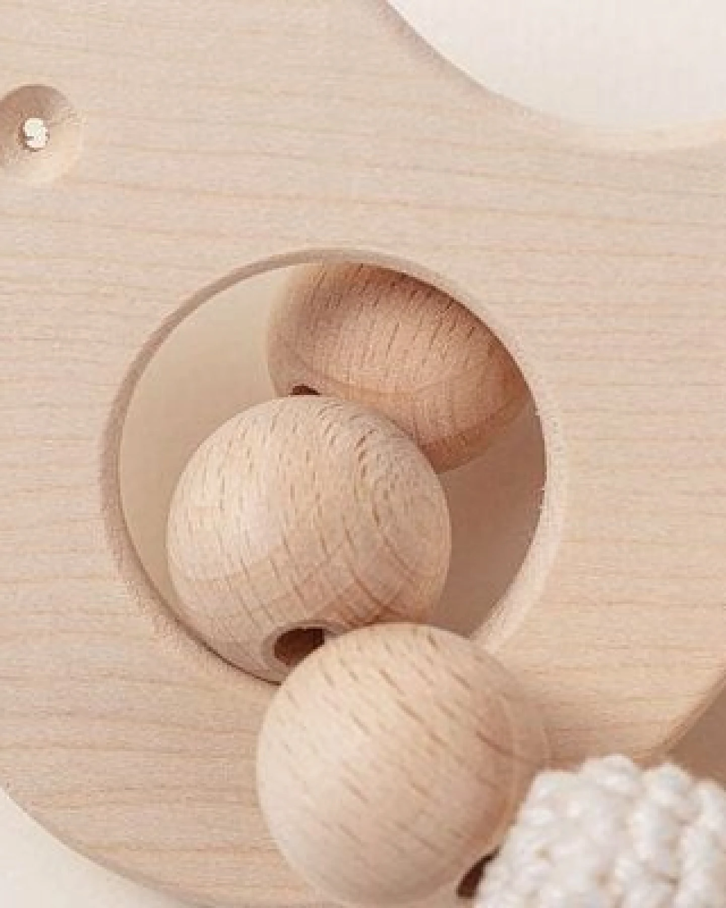 NoniKids Berlin Greifling Beißring Holz *Vogel* – Ansicht 3