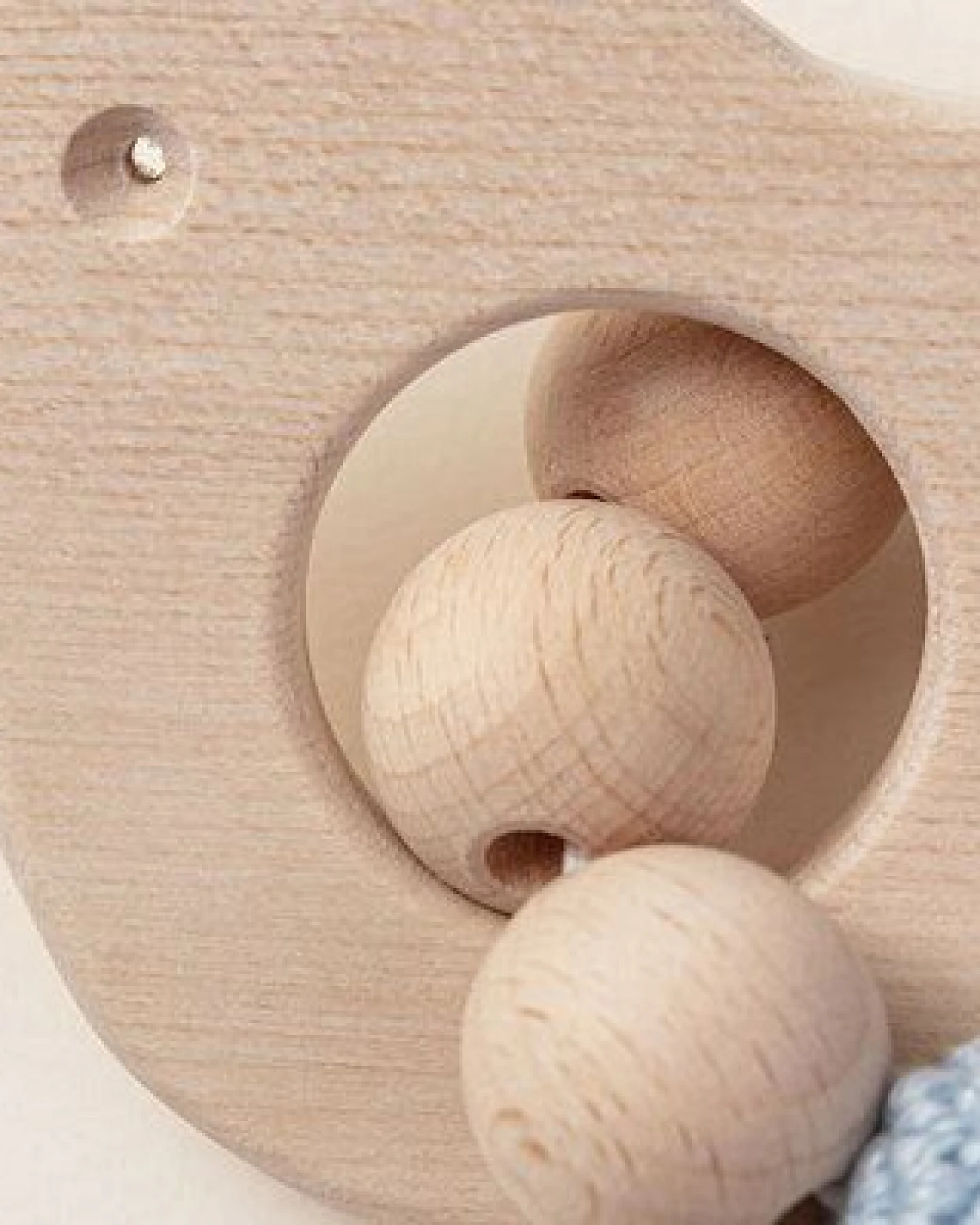 NoniKids Berlin Greifling Beißring Holz *Vogel* – Ansicht 4