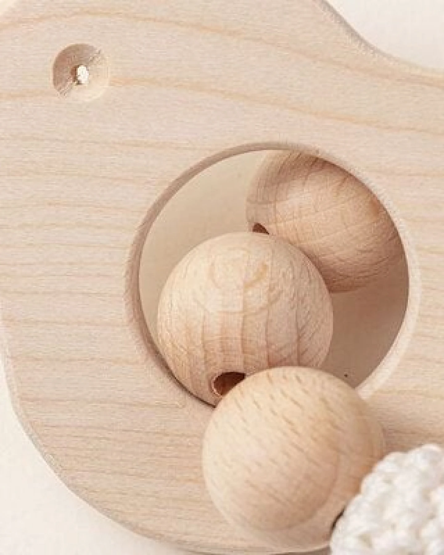 NoniKids Berlin Greifling Beißring Holz *Vogel* – Ansicht 4