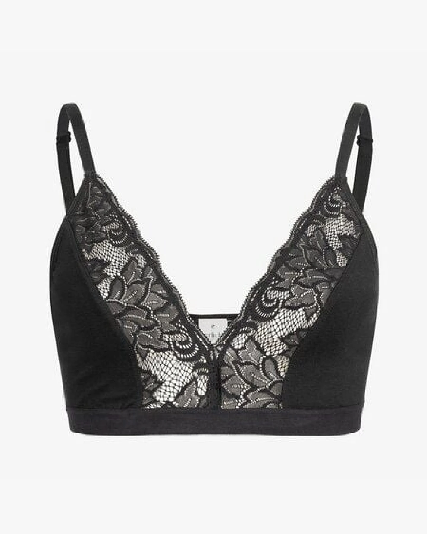 erlich textil Alisa bügelloses Bustier mit Spitze aus weichem Modal, made in Europe – Ansicht 4