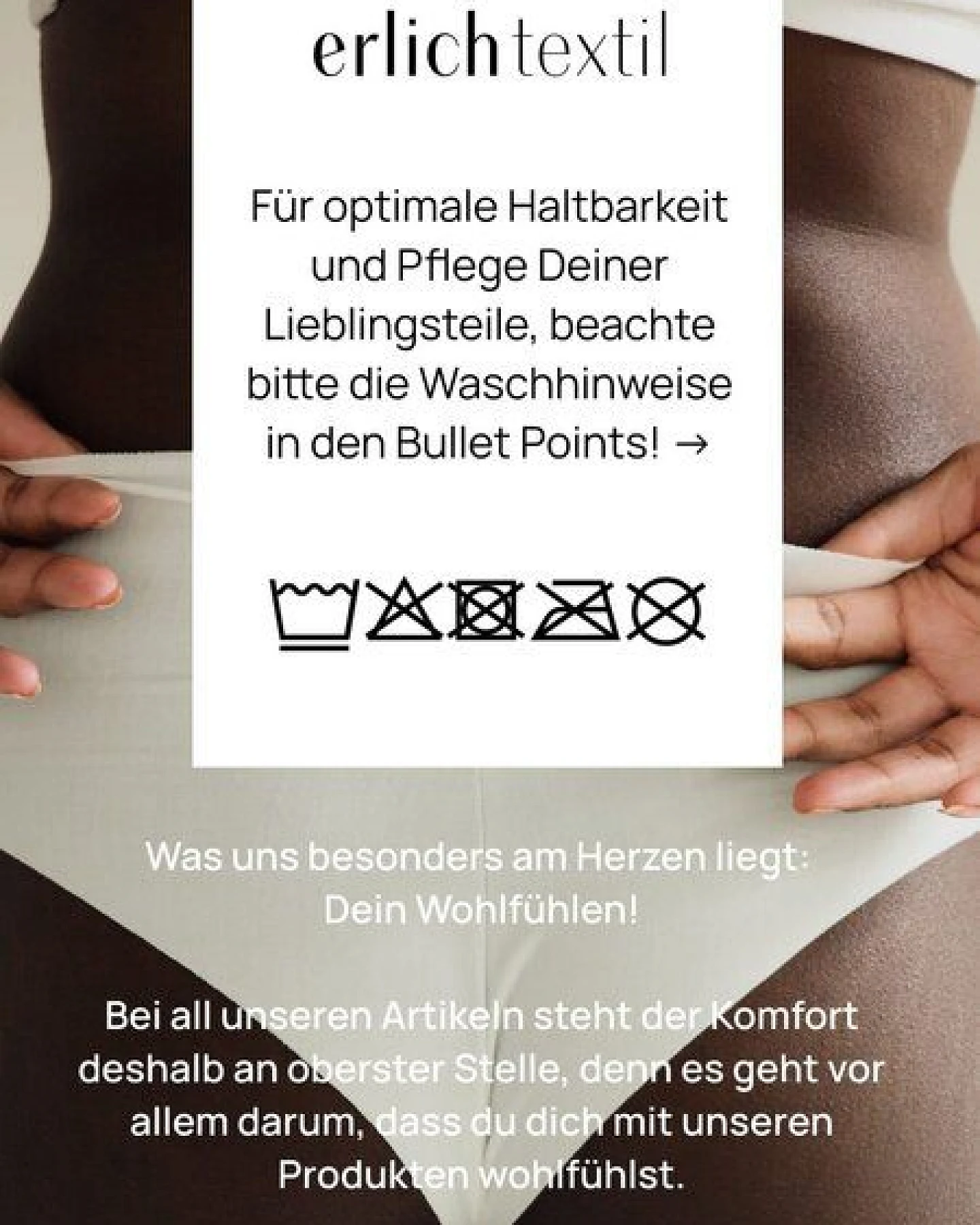 erlich textil Alisa bügelloses Bustier mit Spitze aus weichem Modal, made in Europe – Ansicht 3