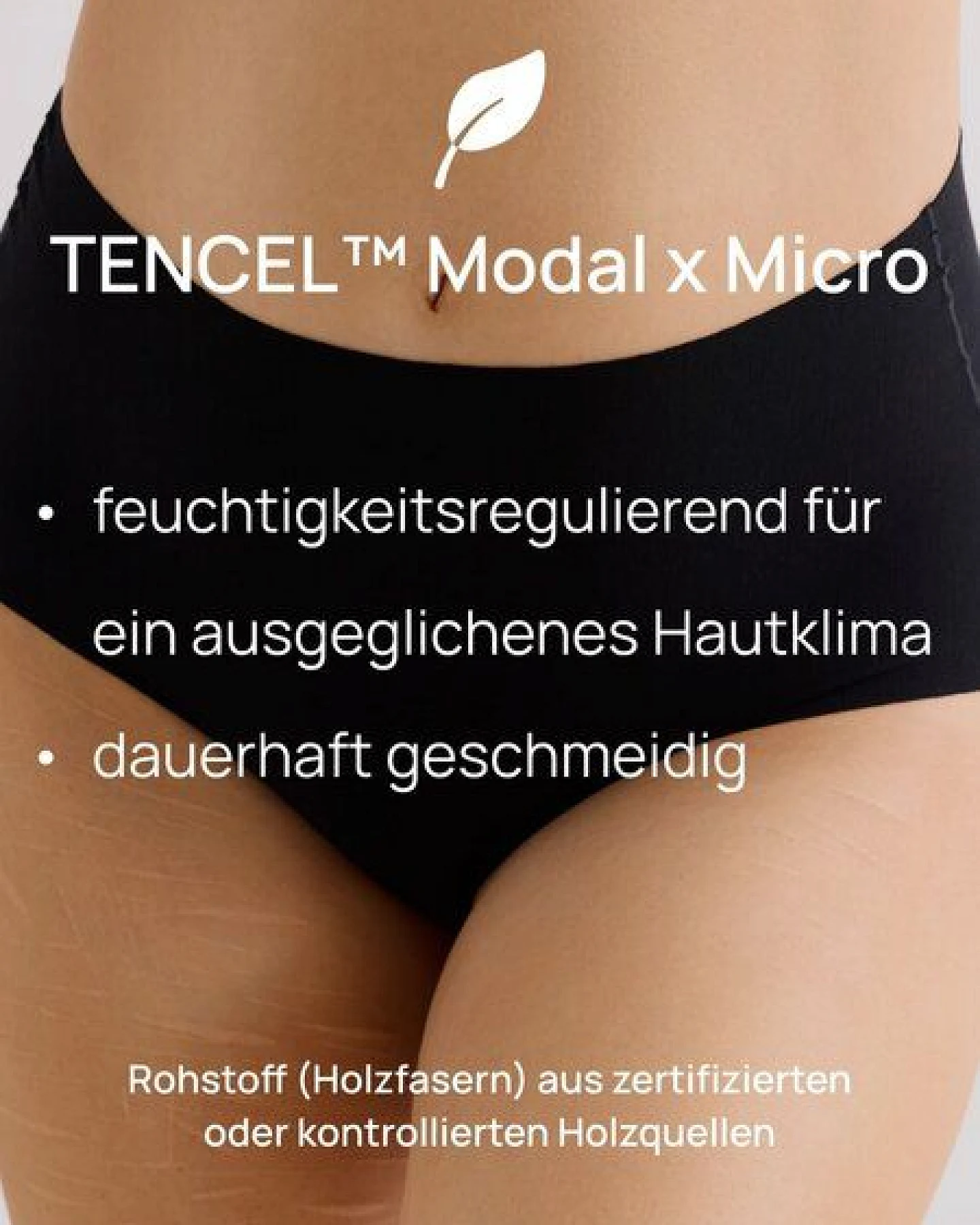 erlich textil Alisa bügelloses Bustier mit Spitze aus weichem Modal, made in Europe – Ansicht 4
