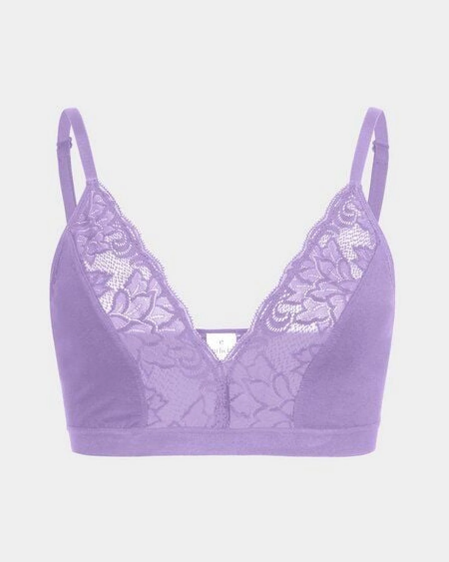 erlich textil Alisa bügelloses Bustier mit Spitze aus weichem Modal, made in Europe – Ansicht 4