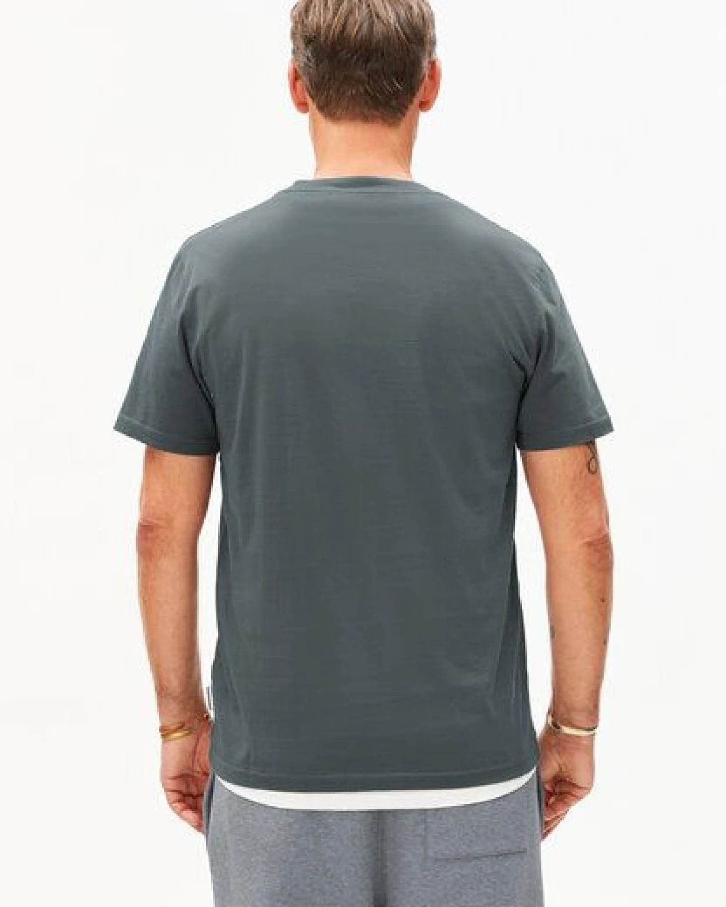 ARMEDANGELS JAAMES Herren Regular T-Shirt aus Bio-Baumwolle – Ansicht 2