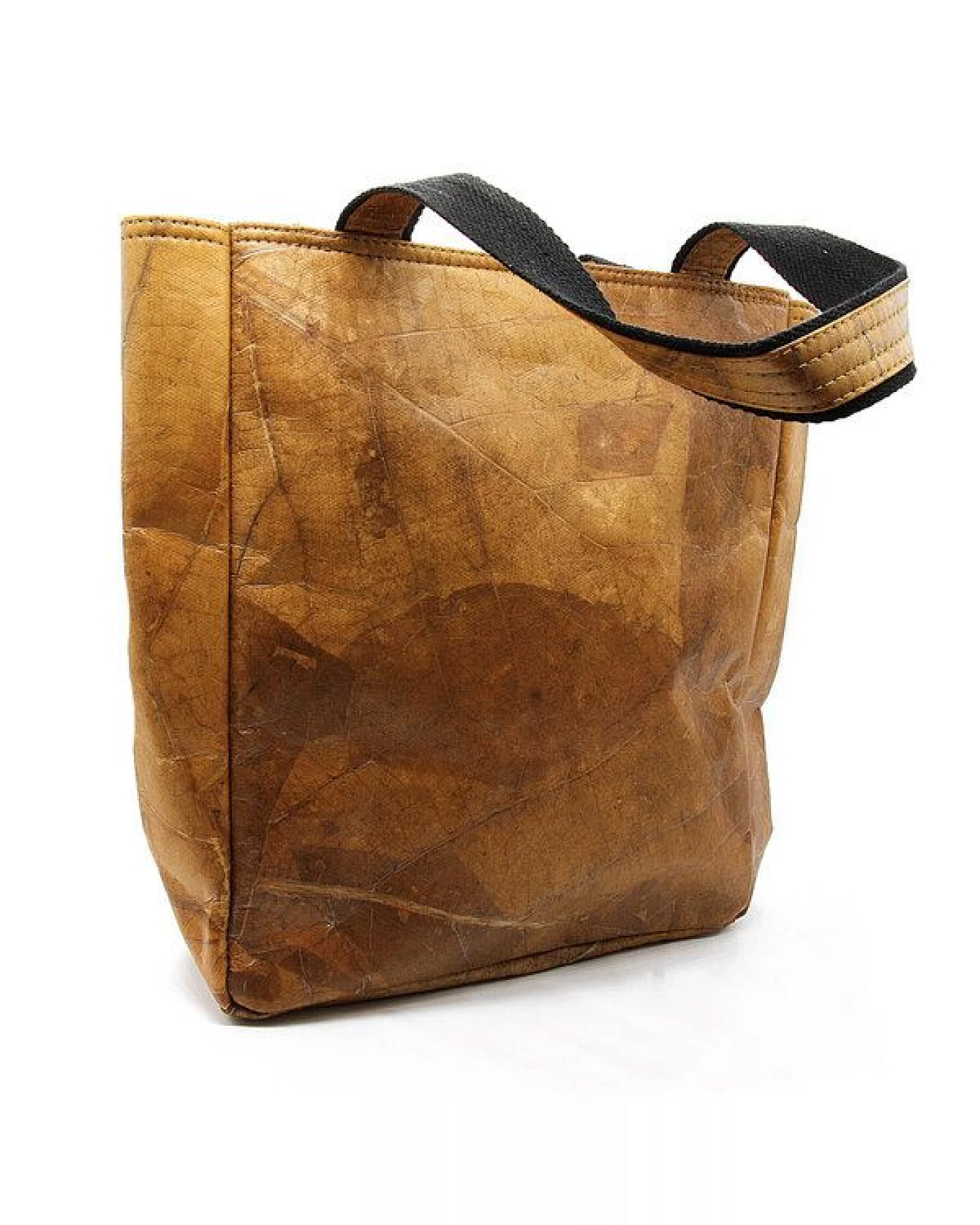 ECOMONKEY® Handtasche + veganes Lederimitat aus Blättern – Ansicht 2