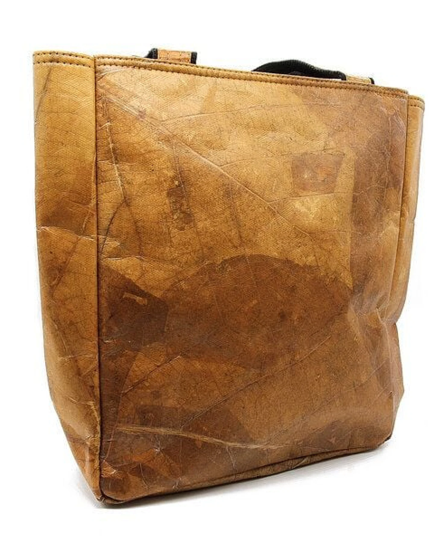 ECOMONKEY® Handtasche + veganes Lederimitat aus Blättern – Ansicht 4