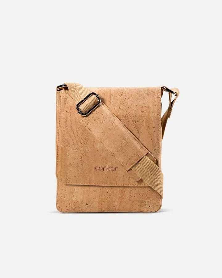 corkor Kork Messenger Tasche Medium