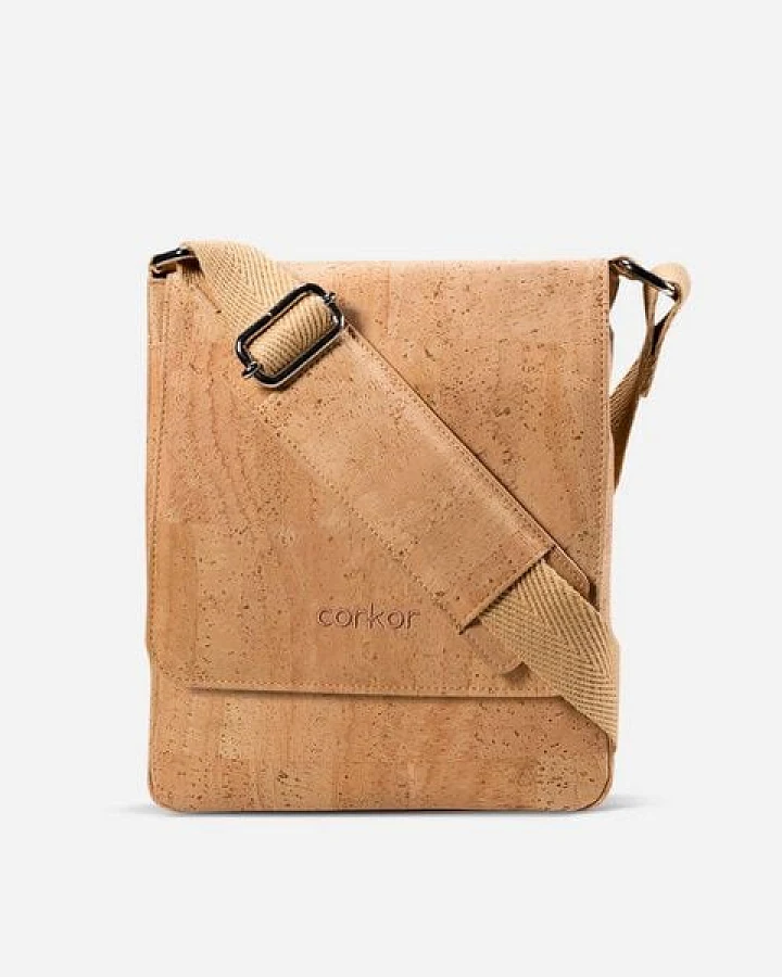 corkor Kork Messenger Tasche Medium
