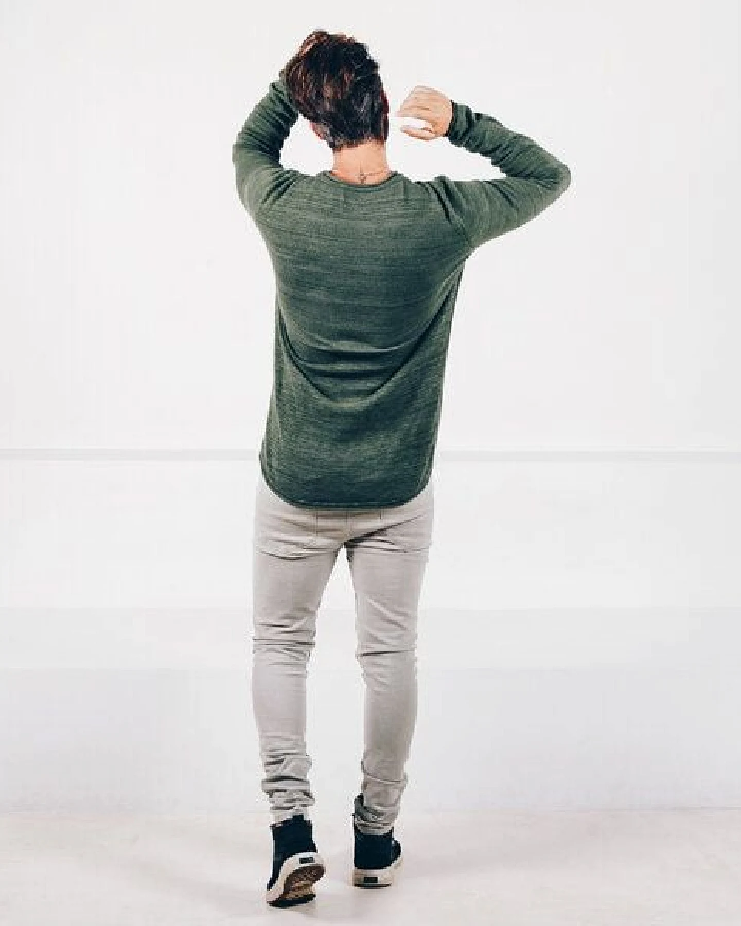 The Driftwood Tales Basic-Strickpullover - Herren Pullover - Driftwood Tales - aus Bio-Baumwolle – Ansicht 4