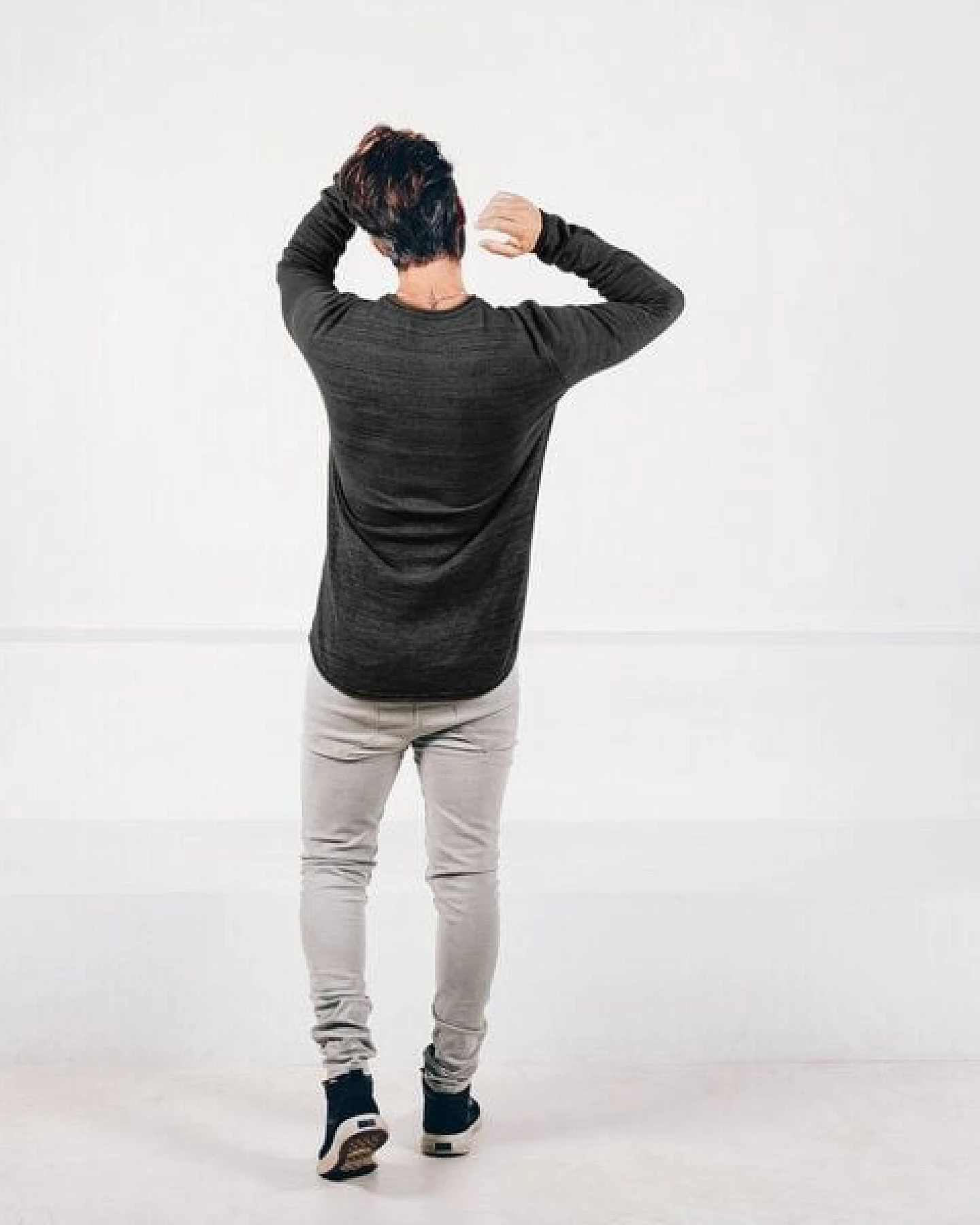 The Driftwood Tales Basic-Strickpullover - Herren Pullover - Driftwood Tales - aus Bio-Baumwolle – Ansicht 3