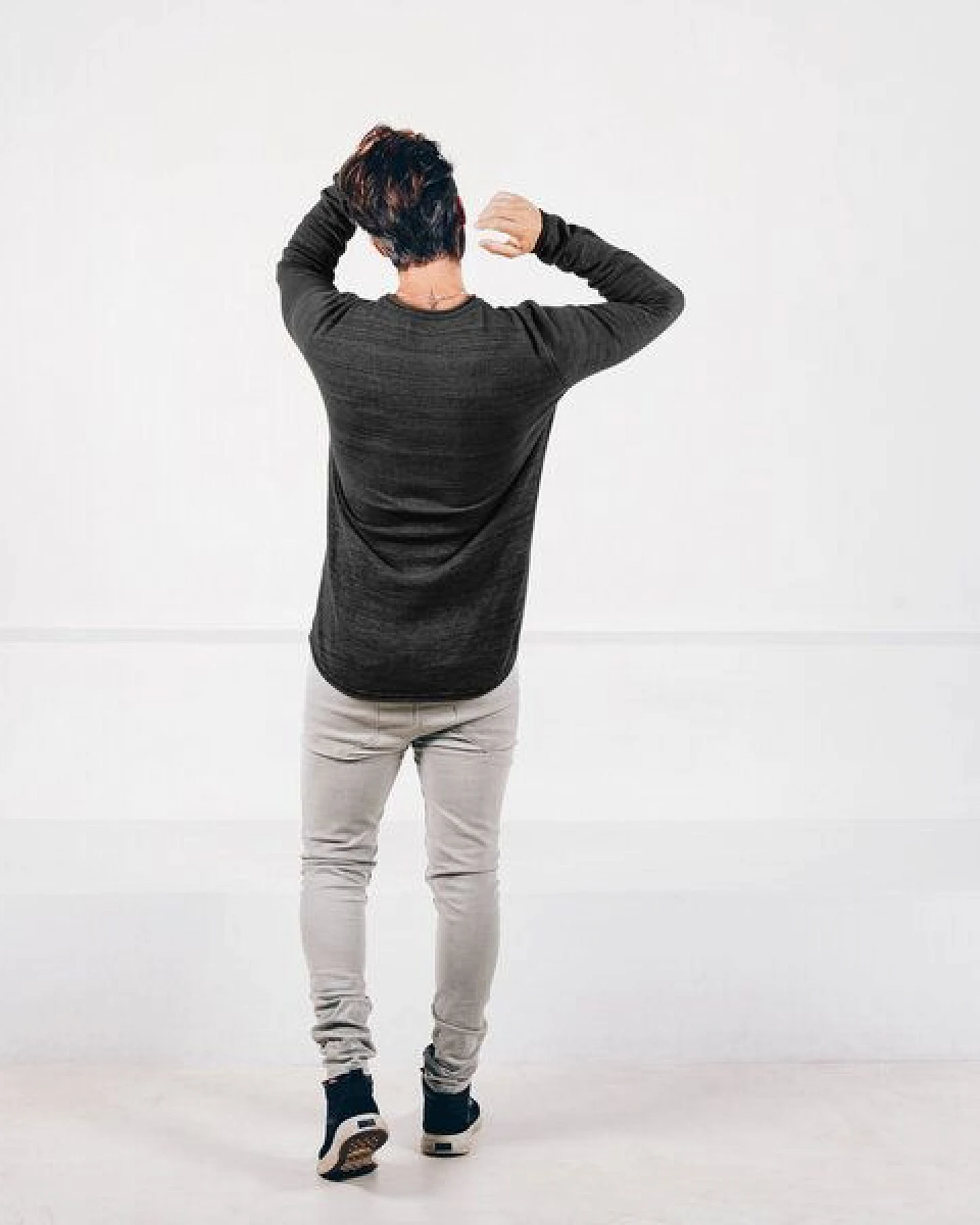 The Driftwood Tales Basic-Strickpullover - Herren Pullover - Driftwood Tales - aus Bio-Baumwolle – Ansicht 3