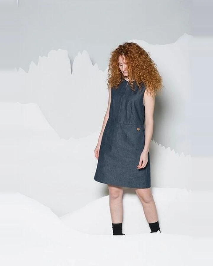 Grenz/gang Jeanskleid "Hilda"