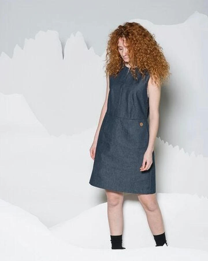 Grenz/gang Jeanskleid "Hilda"